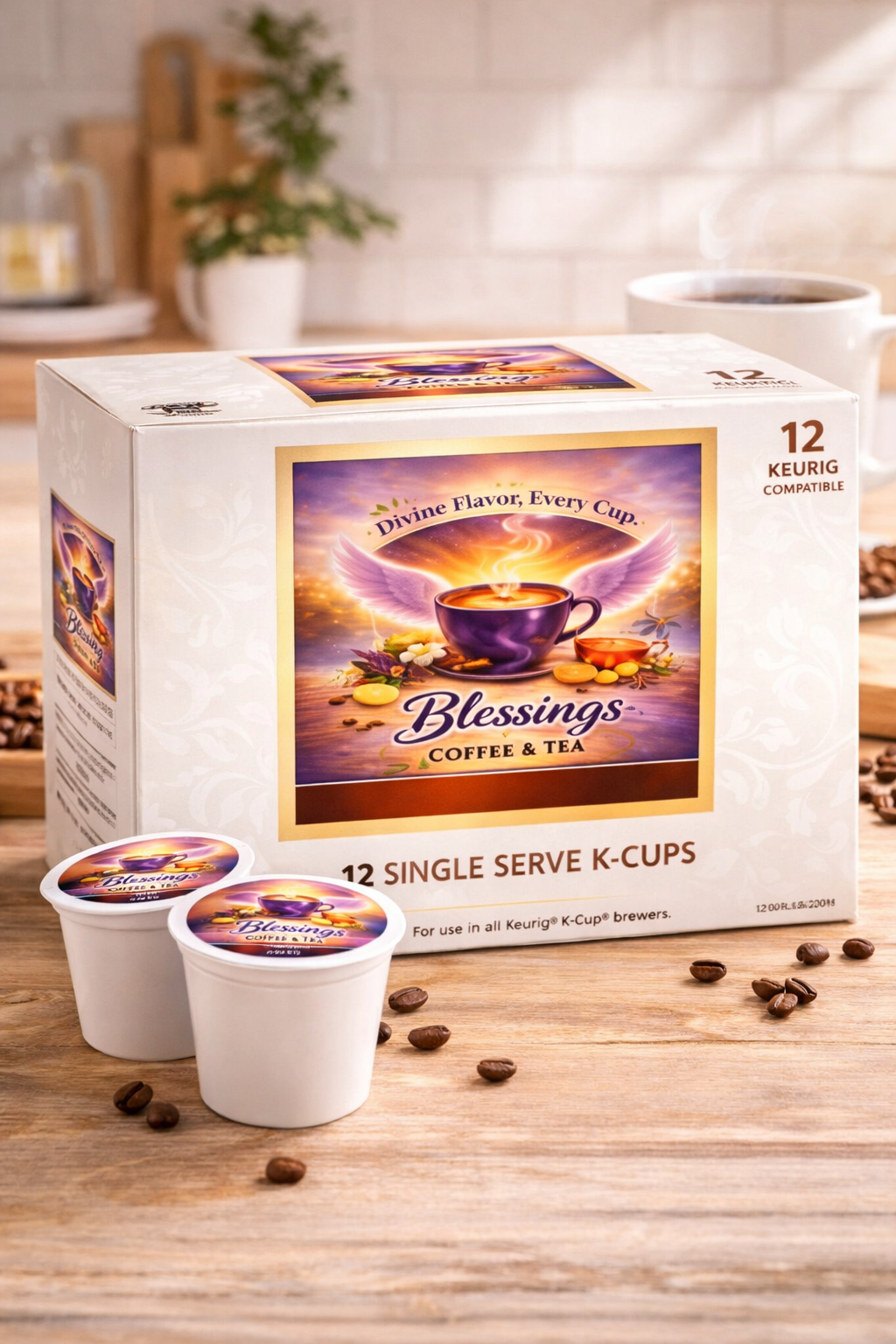 12 Pack Single Serve Coffee Capsules