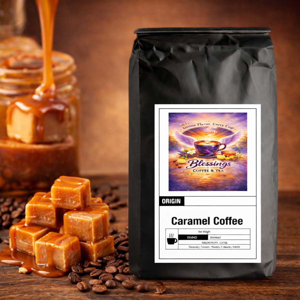 Caramel Coffee – Smooth & Buttery | Blessings Coffee & Tea ☕